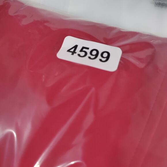 J.McLaughlin Dress Womens Small Red Sheath 3/4 Sleeve Keyhole Stretch Knit - Picture 9 of 9